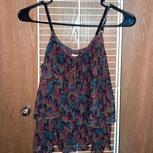 Patterned Tank Top